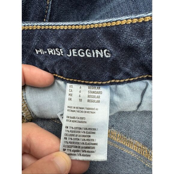 American Eagle 360 Super Stretch Hi-Rise Jegging Jeans Size 6 - Picture 6 of 8